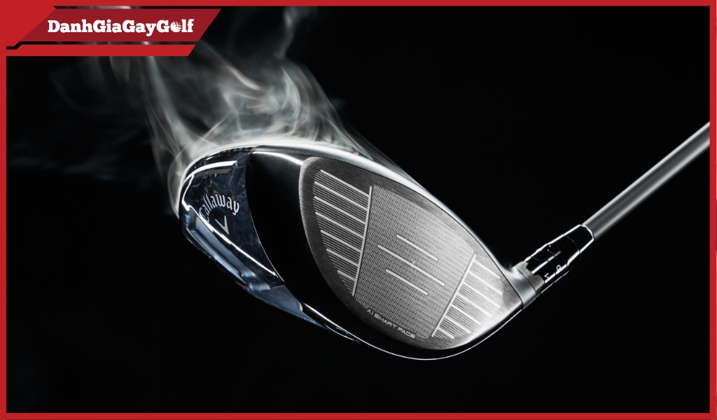 Driver Callaway AI Smoke là gậy golf đầu tiên sở hữu công nghệ Ai Smart Face